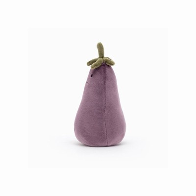 Jellycat Vivacious Vegetable Aubergine Australia | 831450WBR